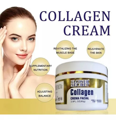 Crema Facial Colágeno Blanqueadora