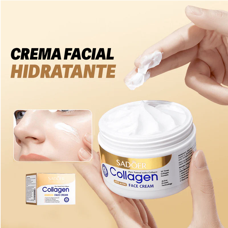 Crema Facial Colágeno Blanqueadora