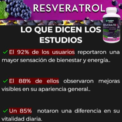 RESVERATROL 100 CÁPSULAS