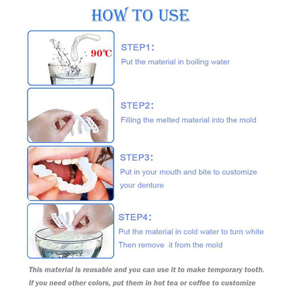 Carillas Instantánea Snap-on Smile